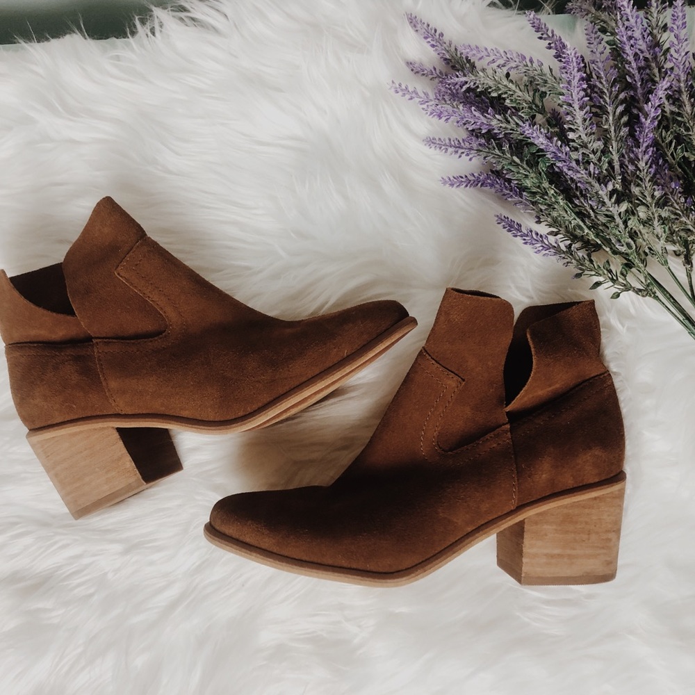 Brice Notch Booties (retails $79)
